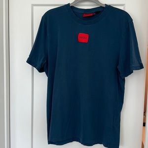 Hugo blue t shirt